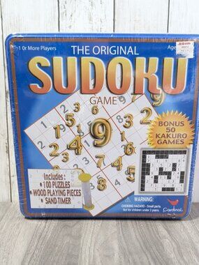 The Original Sudoku Board Game from Cardinal 2005 Brand NEW Sealed